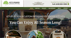 Desktop Screenshot of jeffspremierlandscaping.com